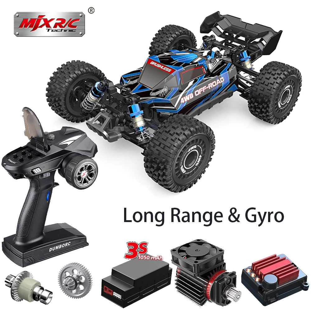 Mjx Rc Car Remote Control Rc Brushless Control Brushless Rc Buggy 1