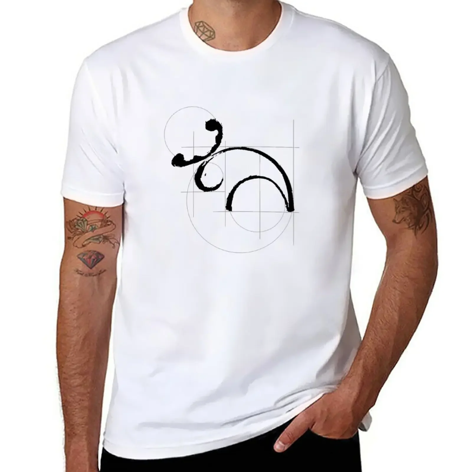 

Vitruvian Moose T-Shirt Short sleeve tee sports fans mens big and tall t shirts