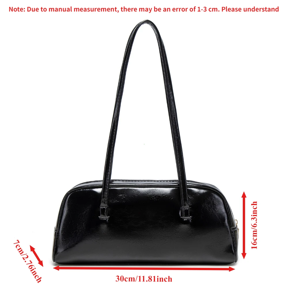 Nuova Borsa a Tracolla alla Moda, Chiusura con Cerniera e Tracolla Lunga Fissa, Borsa Versatile da Donna per Feste, Viaggi e Lavoro - immagine 6