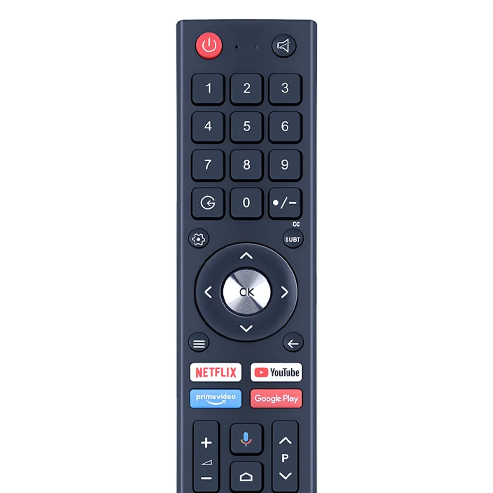 RM-C3362 RM-C3367 RM-C3407 JVC 스마트 HDTV 안드로이드 TV LT-32N3115A LT-40N5115A LT-50N7115A용 음성 리모컨