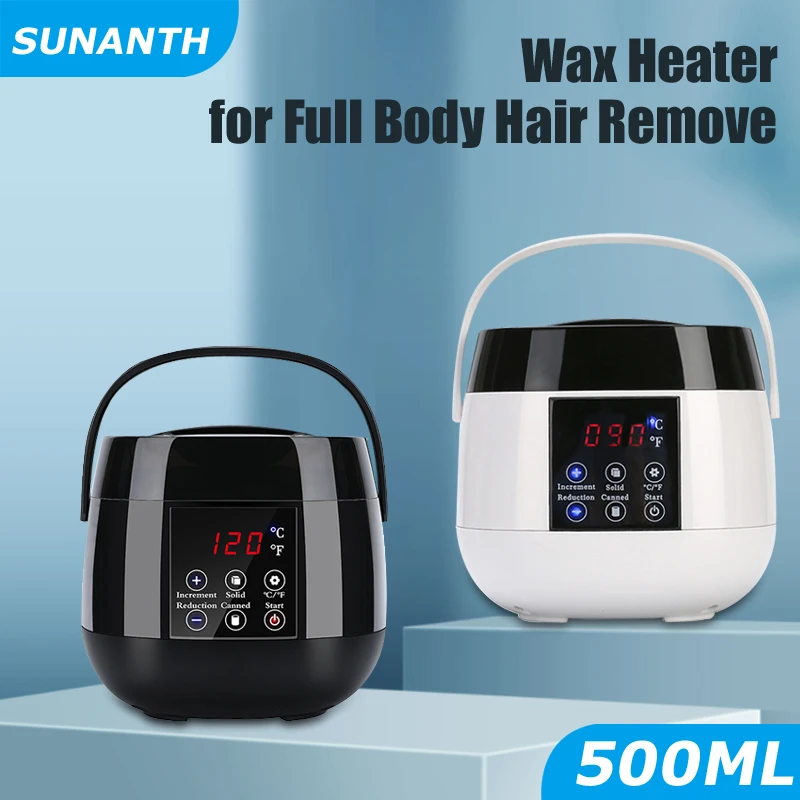 Wax Heater Machine For Hair Removal Paraffin Warmer Depilation Kit Waxing Melting Depilatory Dipping Pot Waxing Kit wax heater,hair removal wax,hair removal tool,beauty wax