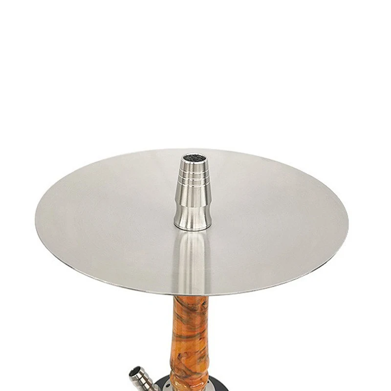 

Stainless Steel Hookah Tray For CAESAR Modern Shisha Smoking Chicha Narguile DIY Accessories