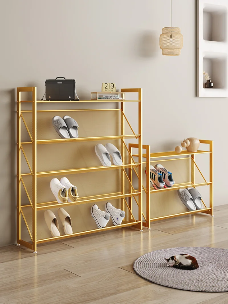 

Household Door Simple Layered Multifunctional Shoe Shelf Indoor Good-looking Diagonal Space Saving Shelving