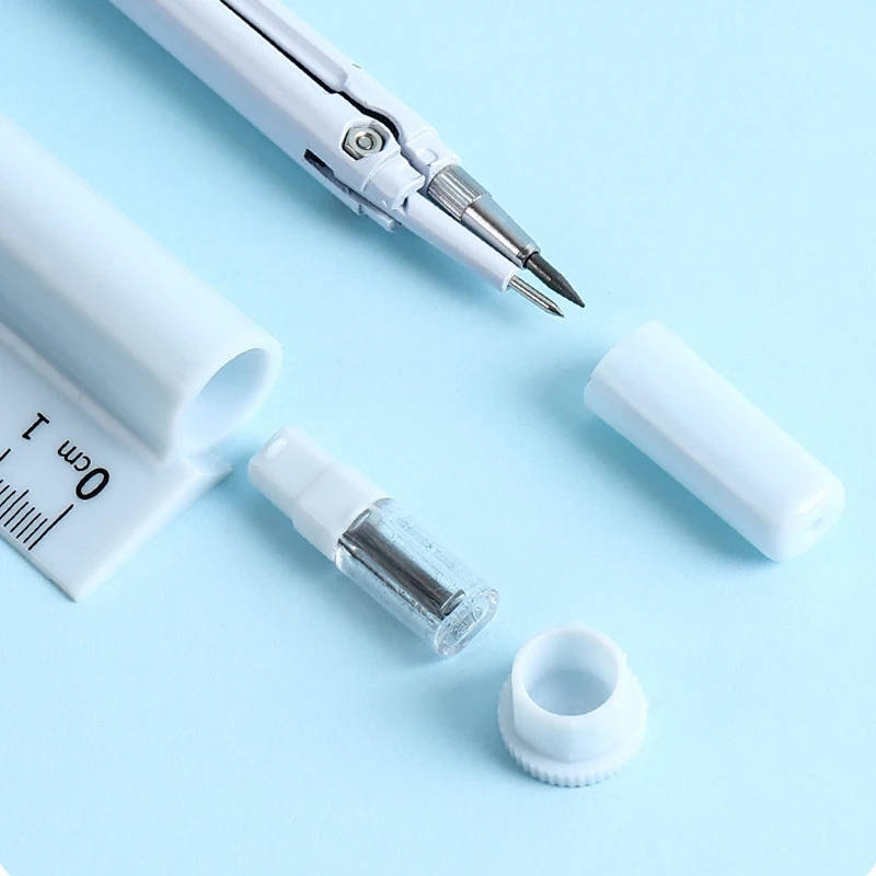 1pcs Ruler,Professional Multifunctional Drawing Tool Set,3 in 1 Compass Set,Measurement,Learning,School Supplies