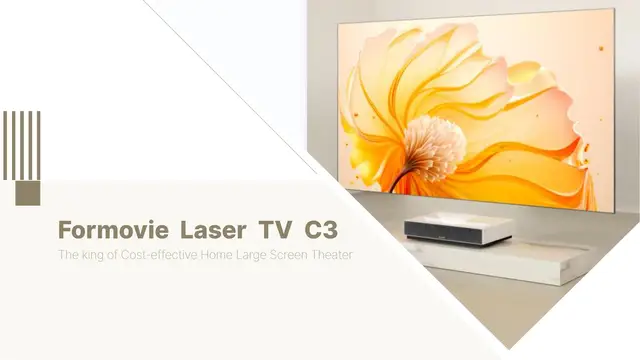 2023 NEW Arrival Fengmi Formovie Laser TV C3 Projector 4K 400nit Ultra  Bright UST ALPD Projector 4K Home Theater - AliExpress