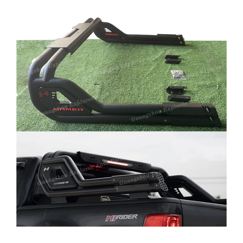 Hm Roll Bar In Acciaio Per Ford Ranger Hilux Revo Rocco Vigo Mitsubishi Triton Pick Up Truck 4X4 Universal Sport Roll Bar