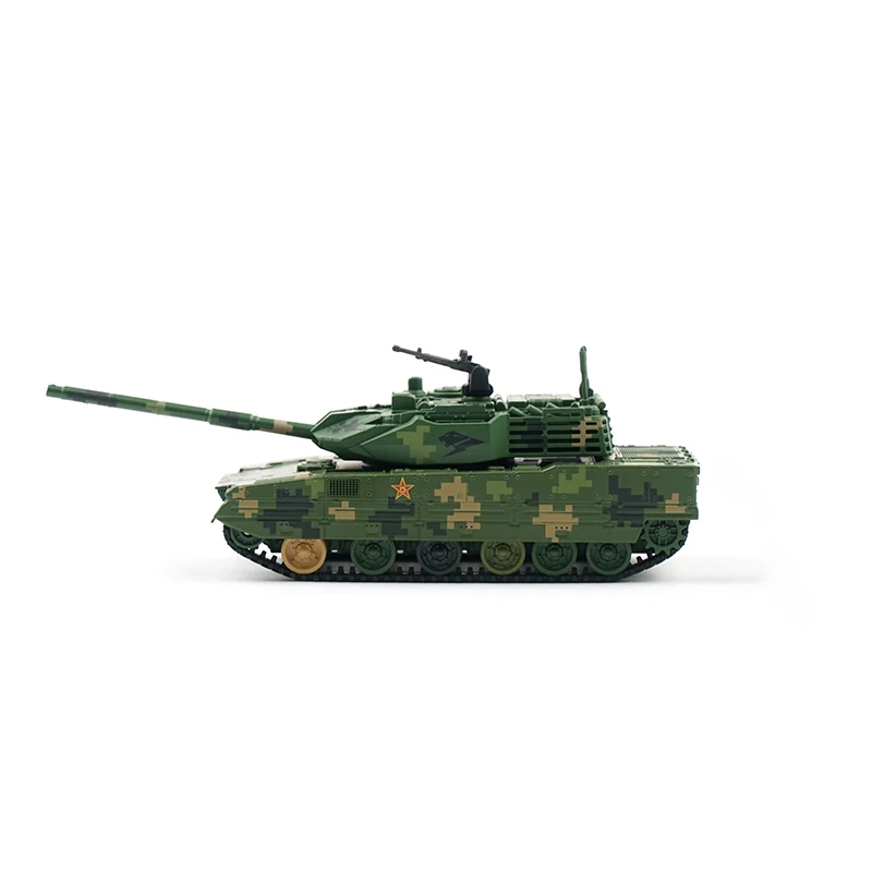 

Diecast 1:64 Scale ZTQ-15 Heavy Tank Camouflage Painting Tracked Chariot Alloy Finished Model Collection Gift Toys