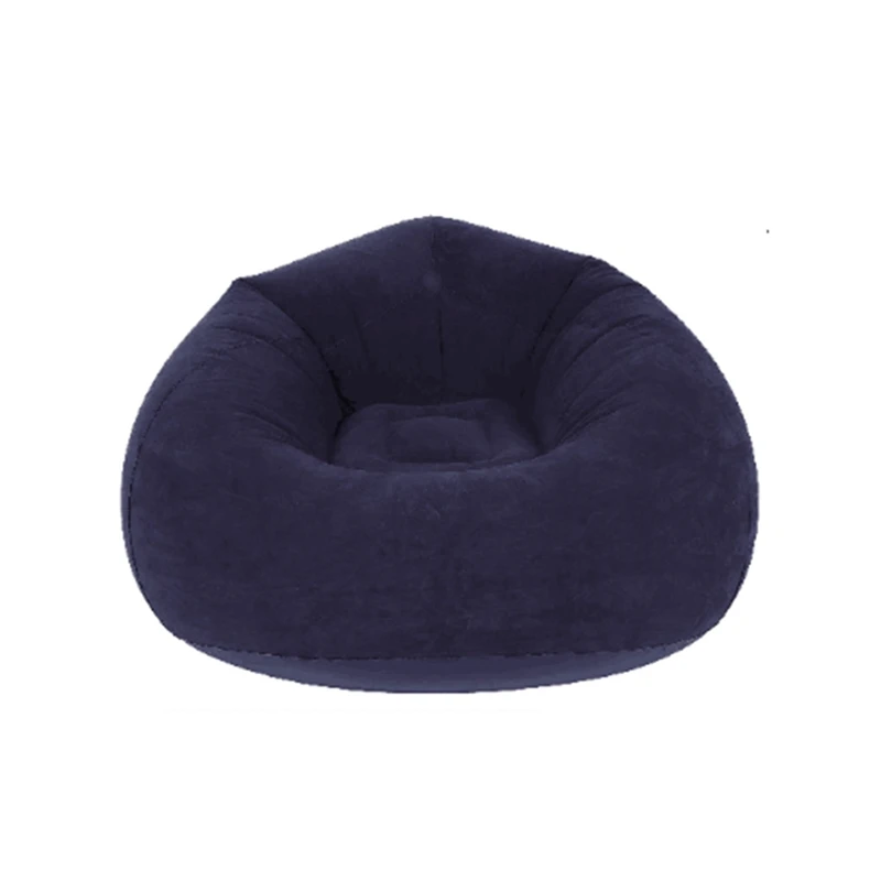 【CLEARANCE】Large Inflatable Sofa Chair Bean Bag Flocking PVC Garden Lounge Beanbag Outdoor Furniture Camping Backpacking Bags
