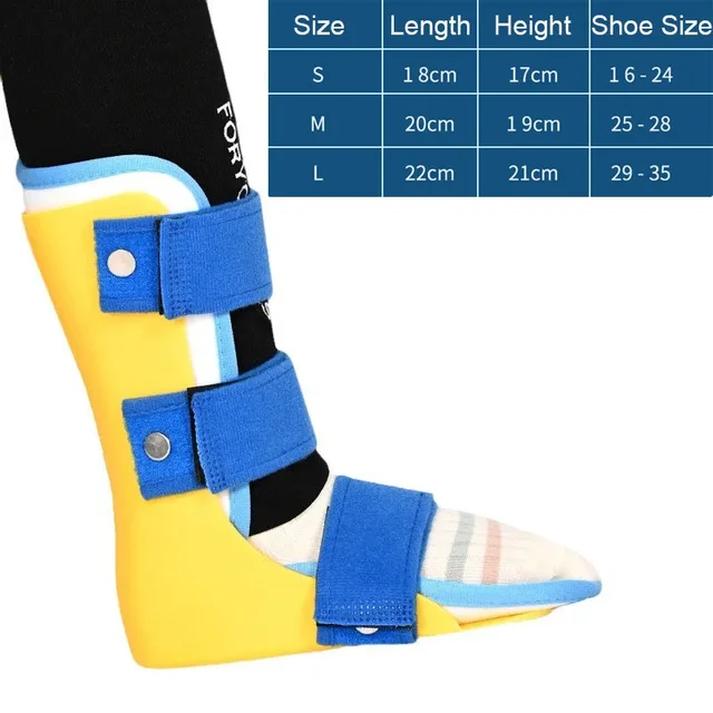 Child Ankle Fixation Brace Ankle Joint Calf Ligament Sprain Fracture Gypsum Shoes Foot Support Orthotics Rehabilitation Shoes 4