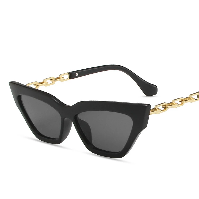 Chain Sunglasses - White