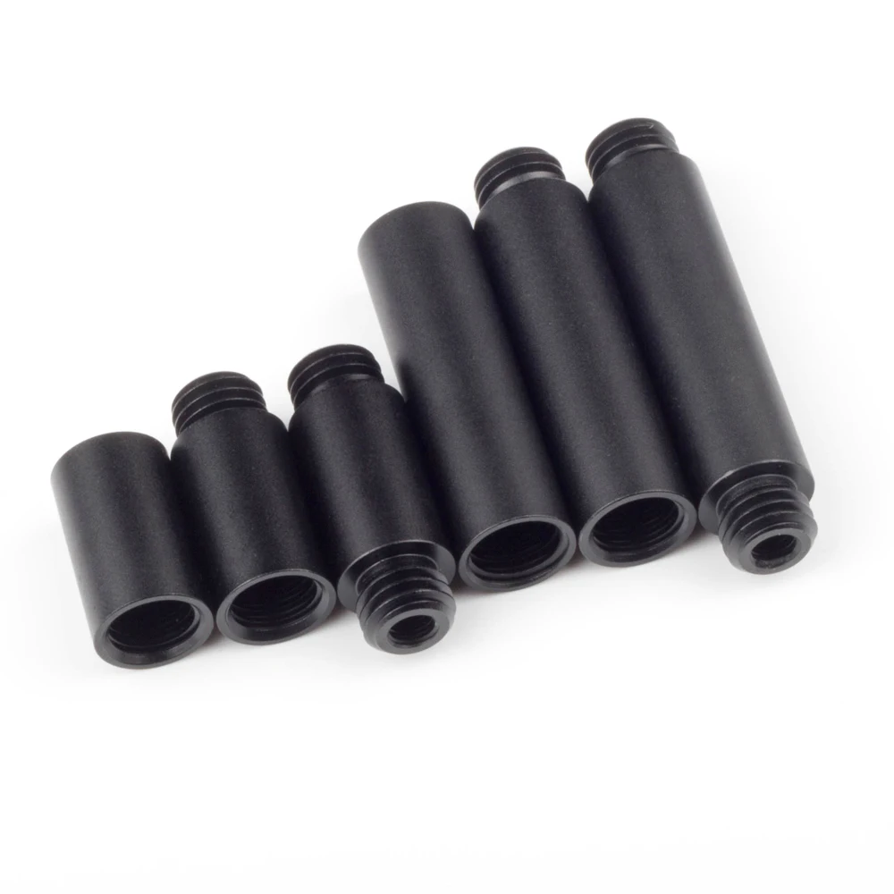 Description Picture 4 of item1/2" Pitch Thread Micro Rod End Diameter Dia 15mm Aluminium Tube fr 4K 8K Film Camera Rig Support Rail Motor FF System Tripod