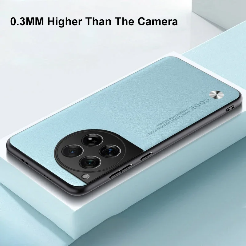 Luxurious PU Leather Matte Silicone Phone Case - Premium Protection Back Cover