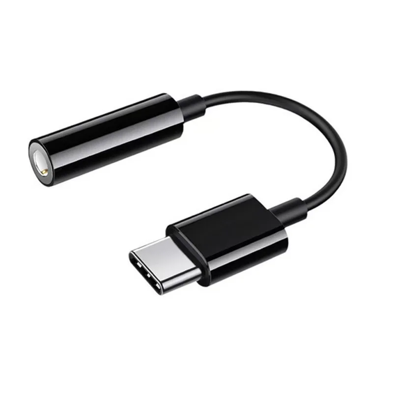 USB Type C to 3.5mm Earphone Adapter and Audio Converter