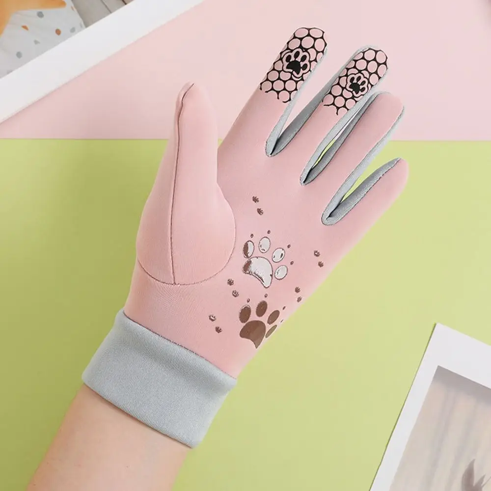Waterproof Polyester Winter Gloves for Kids