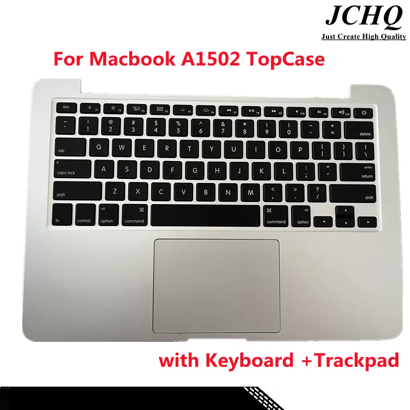 

JCHQ Original A1502 TopCase for Macbook Pro 13'' Keyboard & TrackPad US Silver 2015
