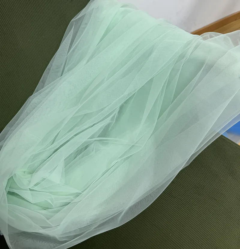 Green Series Avocado Gauze Mesh Skirt for Wedding and Kindergarten Decor