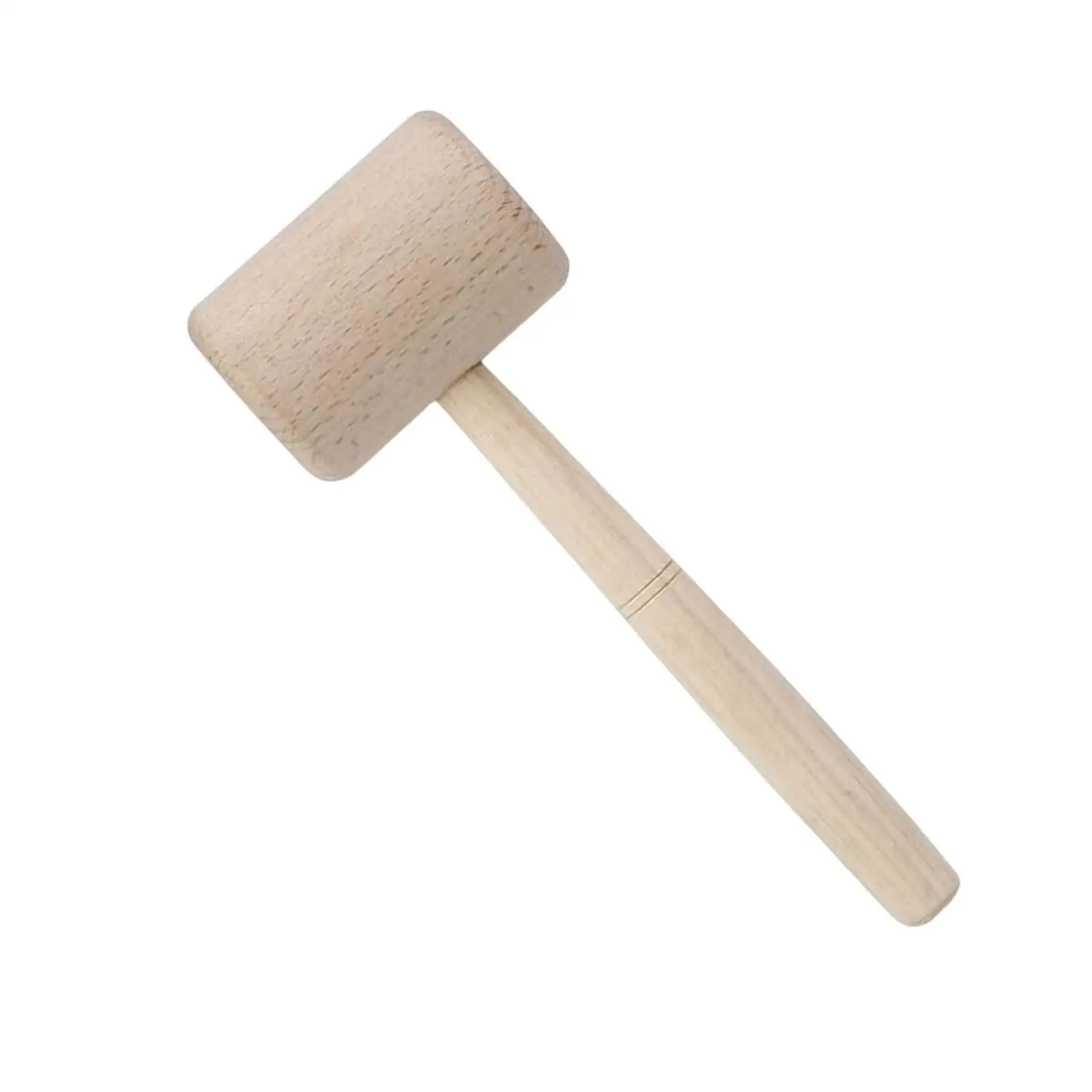 Installation Hammer Woodworking Tool Beech Solid Wood Mallet Carving Mallet Hammer Hand Hammer Accessory Wooden for Woodworking