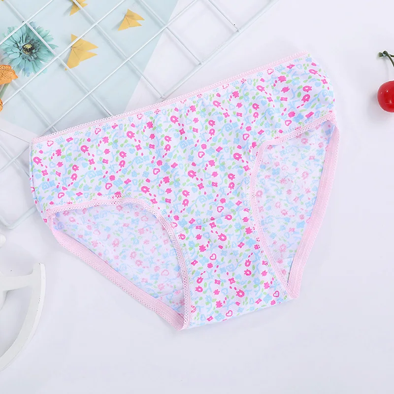 8pc/lot Girls Panties Lace Girl Underwear for Teens Children Cotton  Lingerie Underpants 10-18 Years - AliExpress