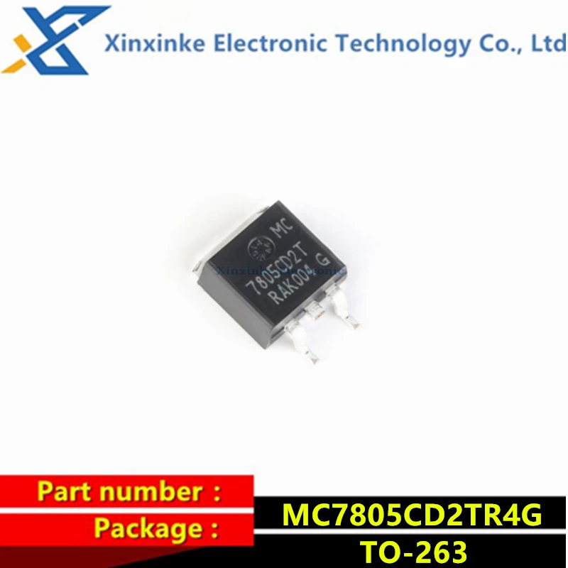 

5PCS MC7805CD2TR4G TO-263 Linear Regulator Chip