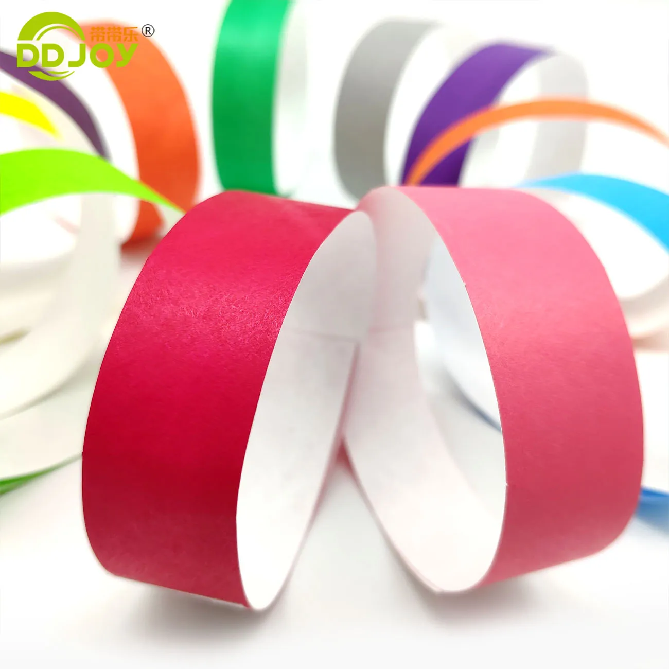 Events & Party Supplies Bracelet Plain Paper Tyvek Wristbands 100pcs 3/4 Inch paper wristbands