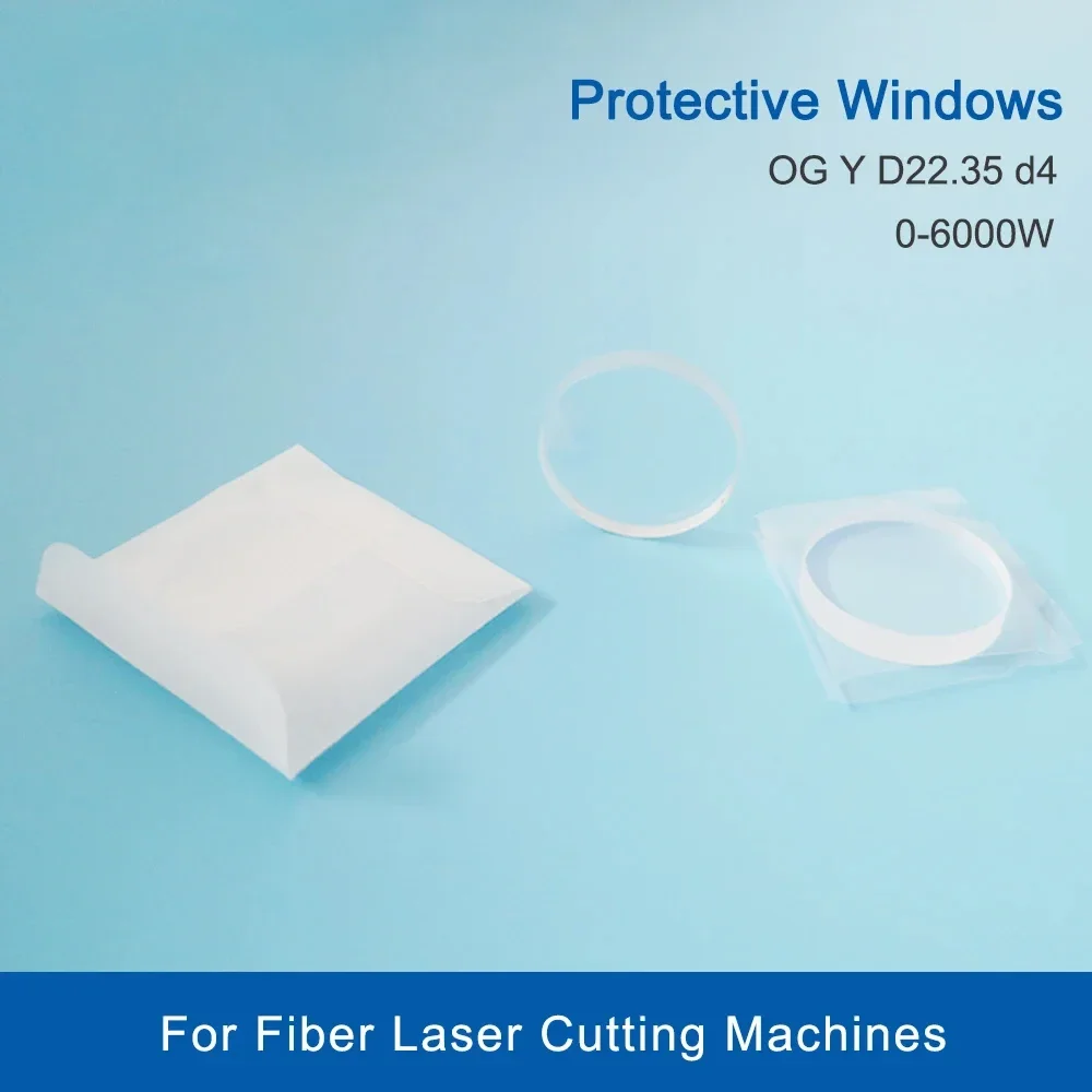 

Protecting Glass for 20Pcs/Lot Fiber Laser Cutting Machine HighQuality Protective Window P0589-360-00002 1064nm D22.35*d4