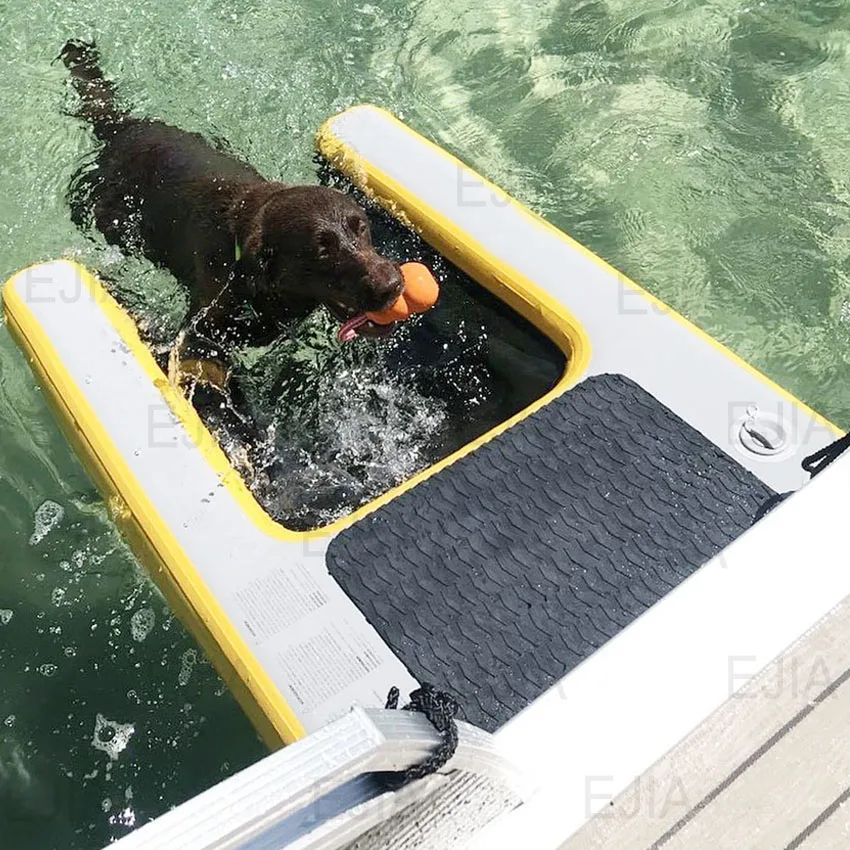 Water Safety Products, Floating Platform Dog, Inflatable Dog Ramp