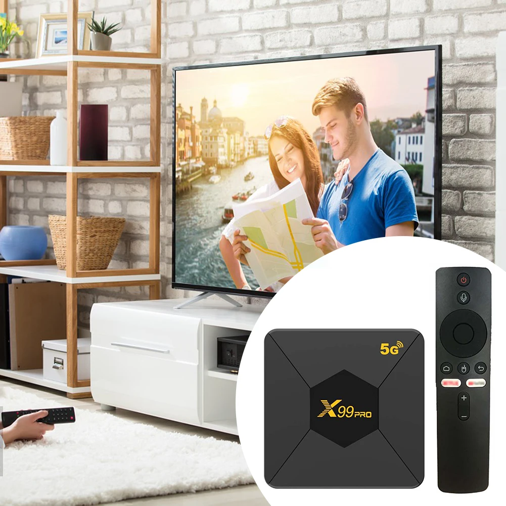 

Тонкая ТВ-приставка, совместимая с Bluetooth, домашний игрок с высоким коэффициентом усиления, подарок на день рождения
