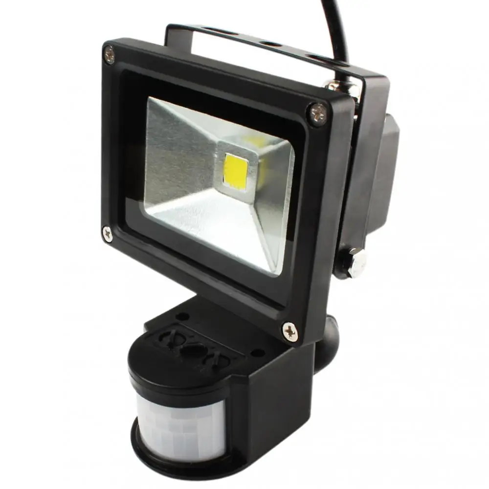 팝 하이 라이트 LED 센서 20W IP65 PIR 적외선 인체 감지 센서 LED 투광등 방수 야외 조경등 정원등