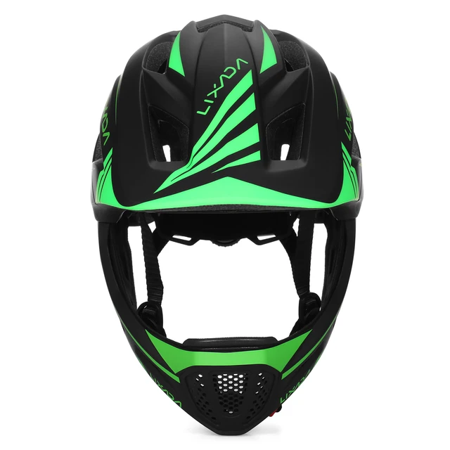 Integralhelm Mountainbike - Abnehmbarer Fullface Helm Für Erwachsene