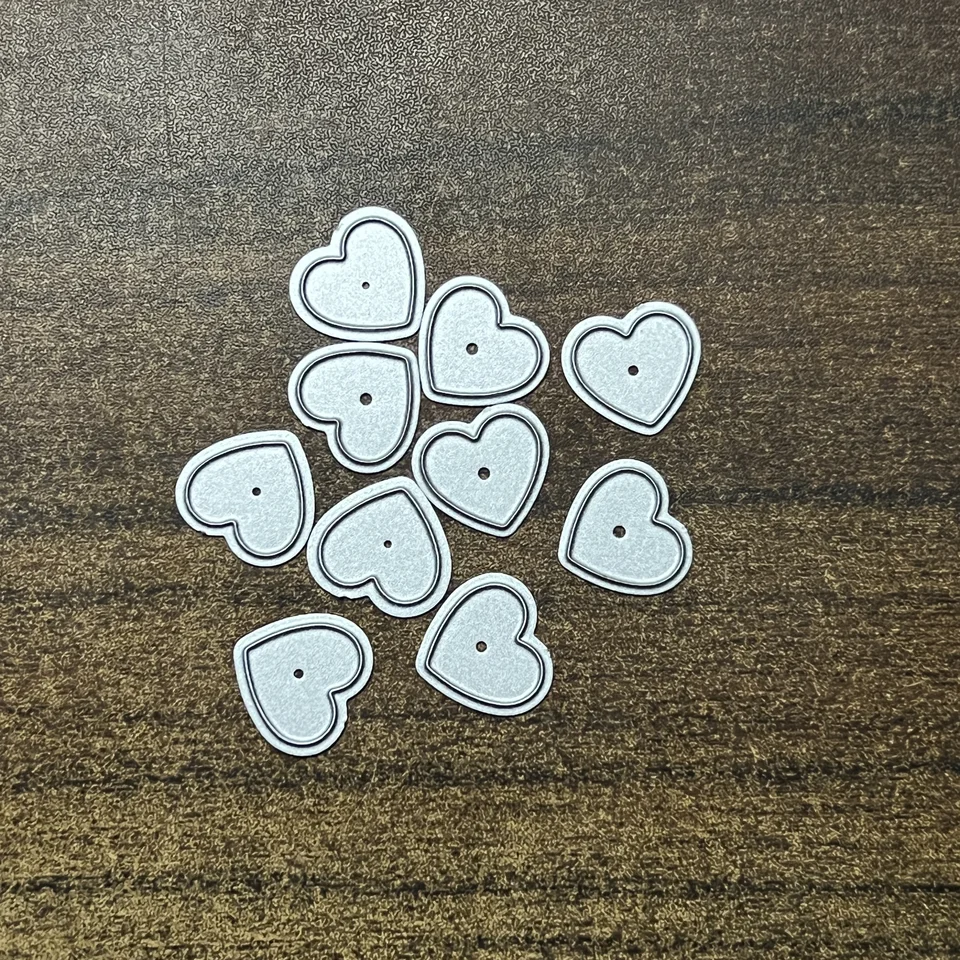 Cuore Papillon Fustellatura In Metallo/fustellatura In Acciaio Al - Foto 12