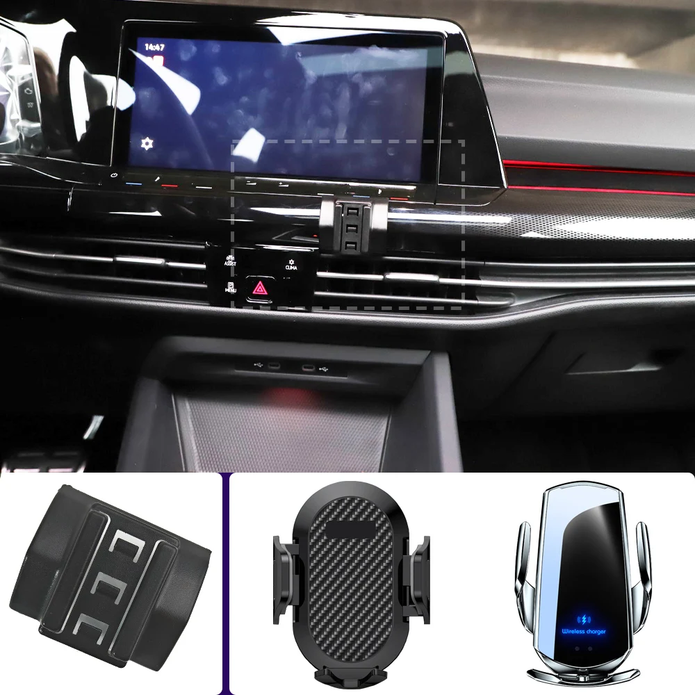 Car Phone Holder For Volkswagen VW Golf MK8 2021-2024