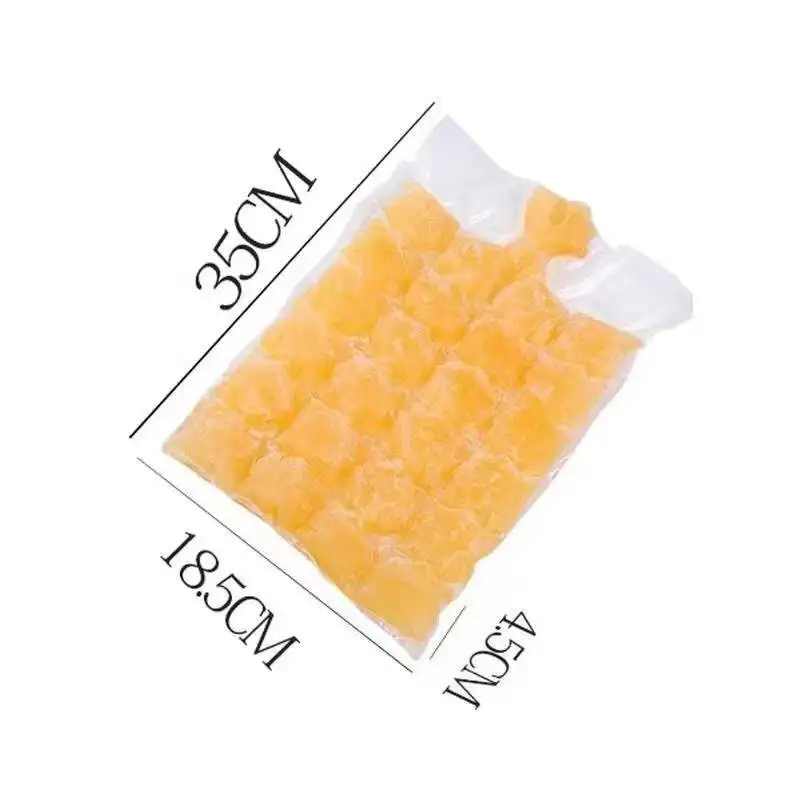 10 Pcs Biodegradable Ice Cube Bags Packaging Poly Ziplock Bag Food Saver  Storage Bag Freezer Disposable Ice Mold 2 - AliExpress