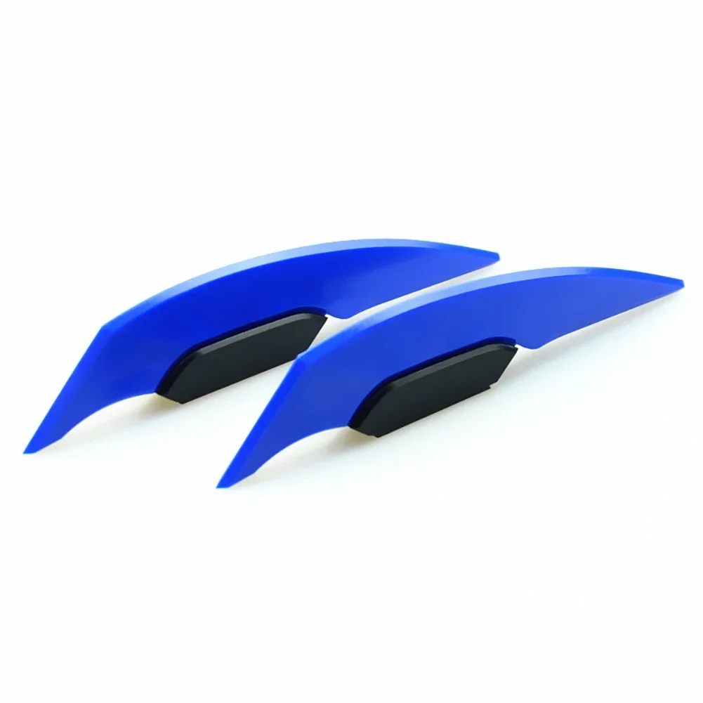 Aileron Moto En Solde Ailerons Latéraux Universels Pour Moto Plastique Abs Noir J 167774