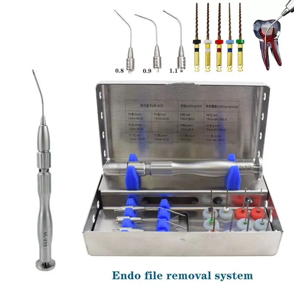 

Root Canal File Extractor Dental File Extractor Removal System Kit Dentist Broken Files Instrument