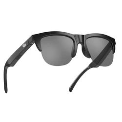 Advanced Smart Bluetooth Sunglasses with HIFI Audio and UV Protection (Black)