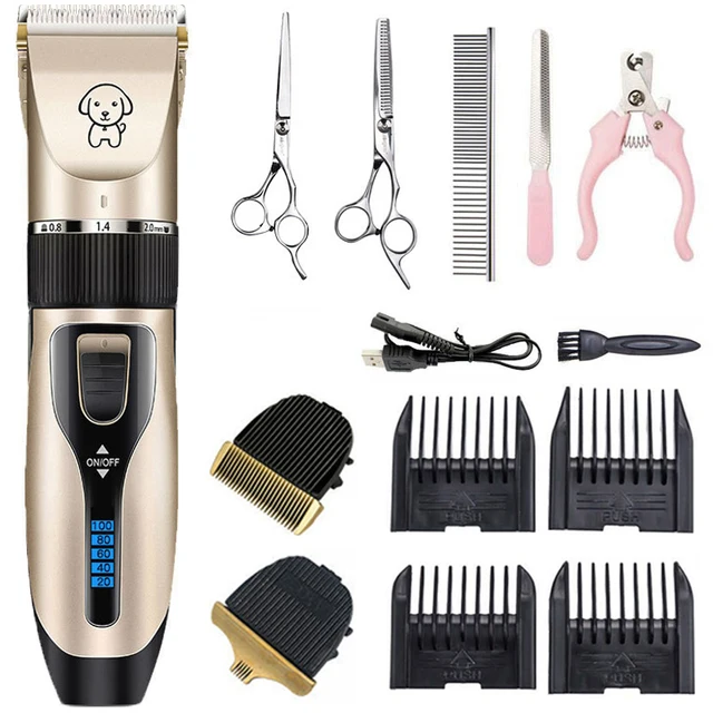 Electric Rechargeable Trimmer Pet Clipper Dog Hair Clipper