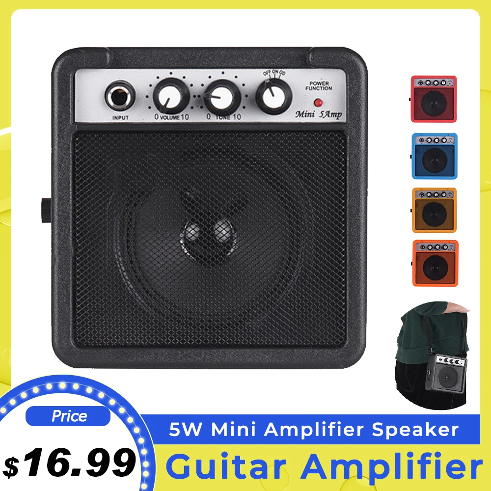 Muslady 5w mini guitar amplifier deals