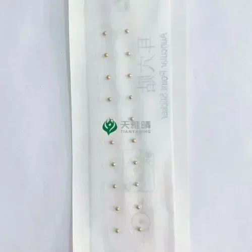 100PCS Transparent Ear Point Stickers Ear Pressure Stick Acupuncture Auricular Ear Stickers Massage 4