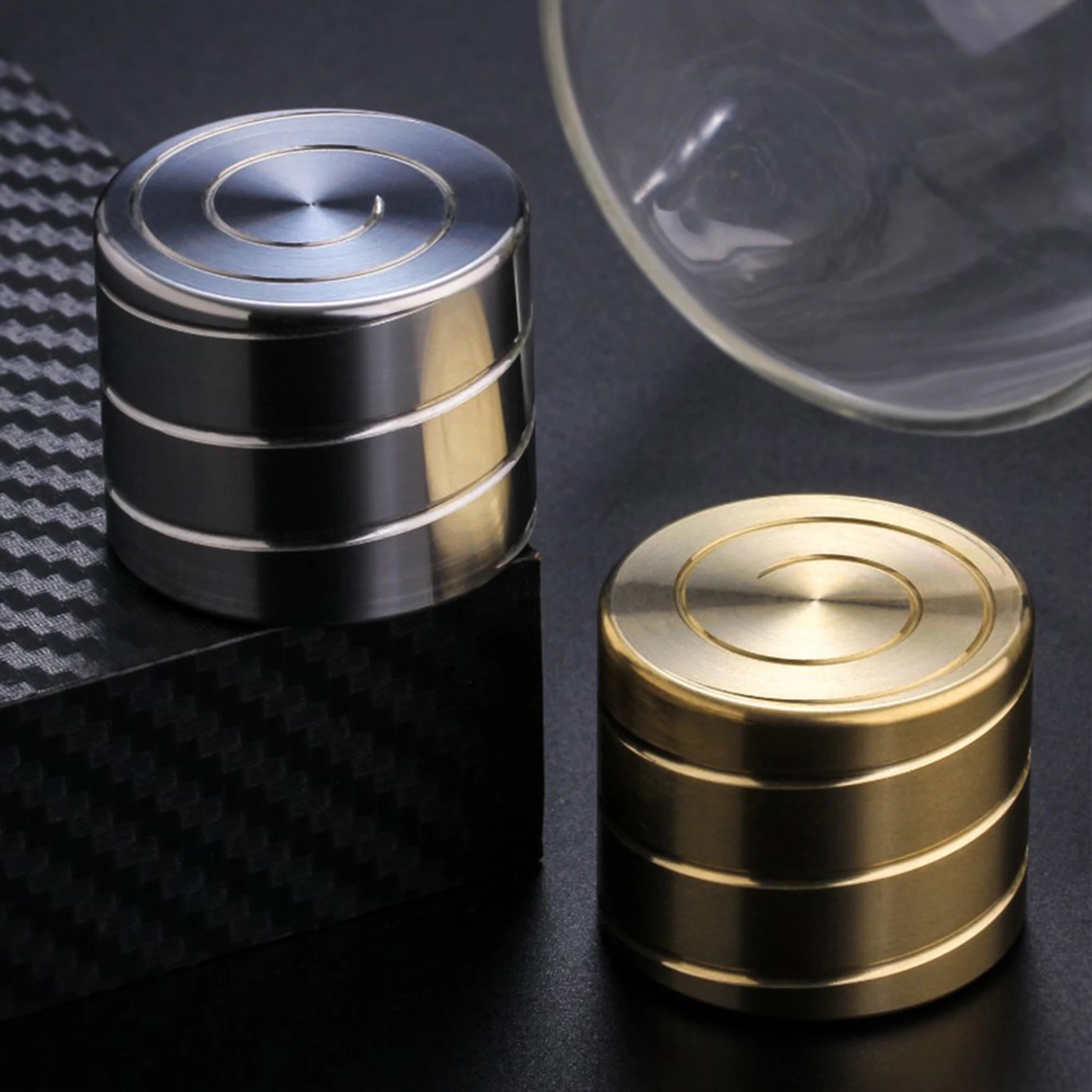 Scrivania Da Ufficio Giocattolo Fidget Giroscopio Streaming Spiral Spinning, Silent Hyphonic Fingertip Top Adult Office Giocattoli Antistress