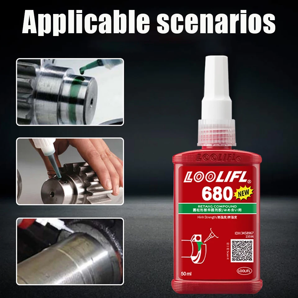 Threadlocker Glue Anaerobic Glue 50ml Loctite Cylindrical Bearing Glue