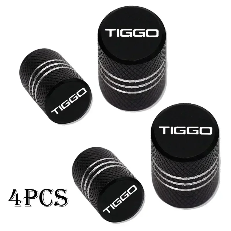 Premium Car Wheel Tire Valve Caps - Set of 4 Waterproof Airdust Covers