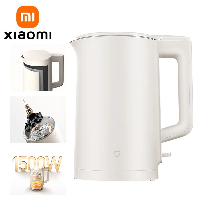 

XIAOMI MIJIA Electric Kettle C1 Fast Hot boiling Stainless 1500W Water Kettle Teapot 1.5L Smart Electric Kettles For Home 220V