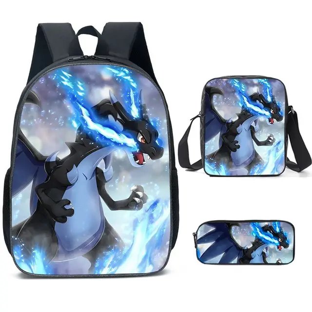 New Pokemon Cartoon pokémon Backpacks Cute Kids Backpack Students School Bags Boys Girls Various Styles Toys for Children Gift 2