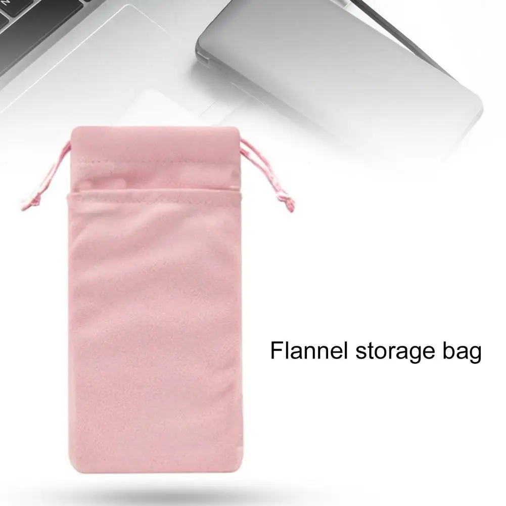 

Excellent Portable Charger Storage Case Storage Pouch Dual-layer Anti-scratch