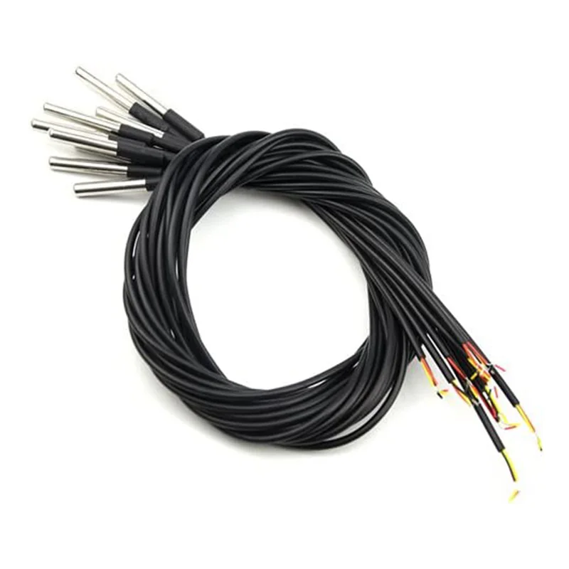 Sensor De Temperatura Do A o Inoxid vel Cabo Imperme vel Para Arduino 