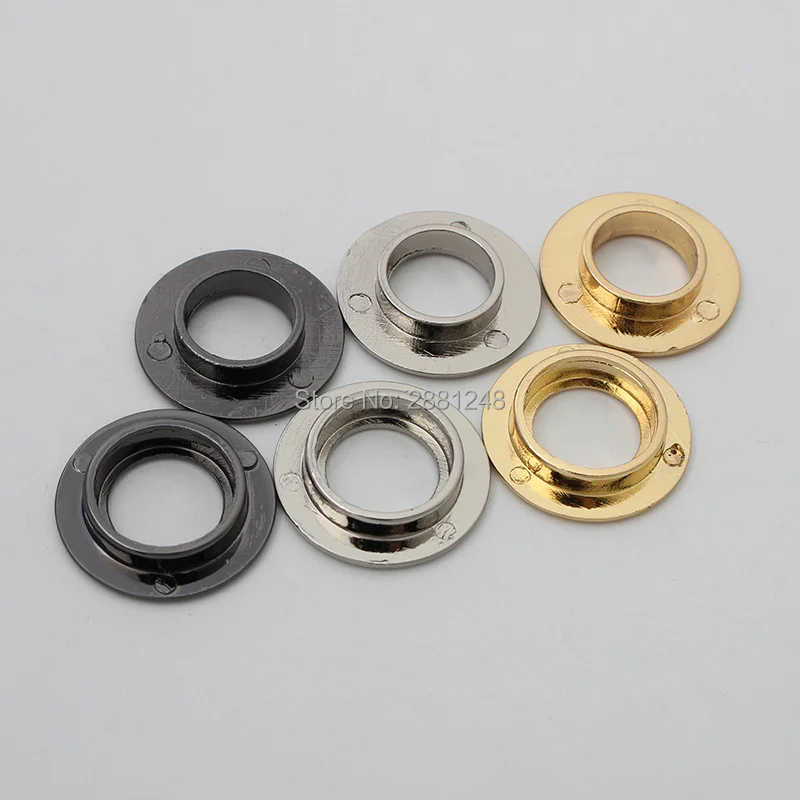 10-30-100pcs High quality planar circular eyelet dress luggage hardware accessories metal fitting hardware pressed round eyelets
