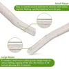 12 Pcs/Box Wheat Straw Face Eyebrow Razor for Women,Facial Dermaplane Razor,Biodegradable Dermaplaning Tool with Precision Cover 4
