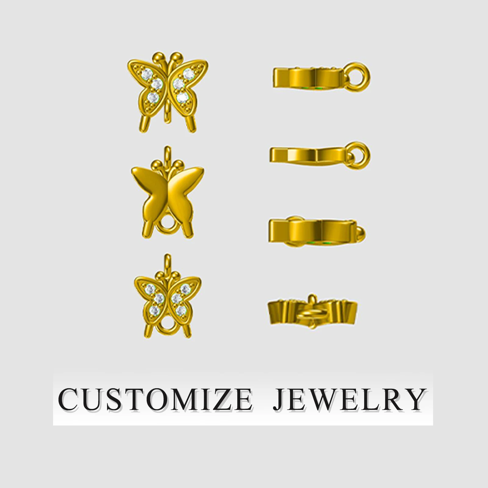 DPLAOPA 925 Sterling Silver Personalized Customized Product New Fashion Fine Jewelry