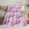 Barbie Oversized Blanket Throw Thick Blanket for Winter Knitted Plaid Bed Blankets and Throws Fluffy Soft Blankets Characters 2