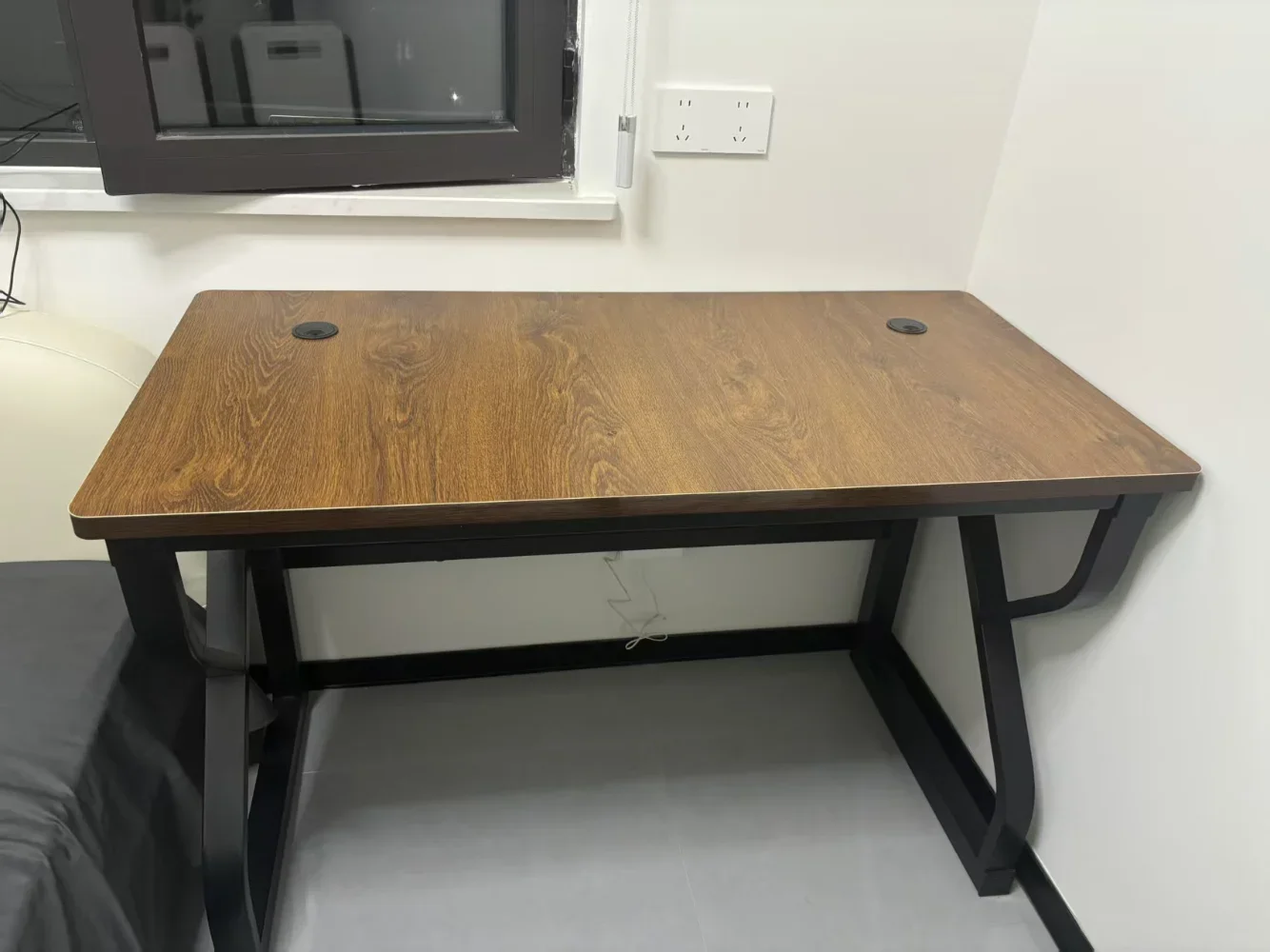 الثقيلة 30 مللي متر سميكة خشب متين مكتب الكمبيوتر...